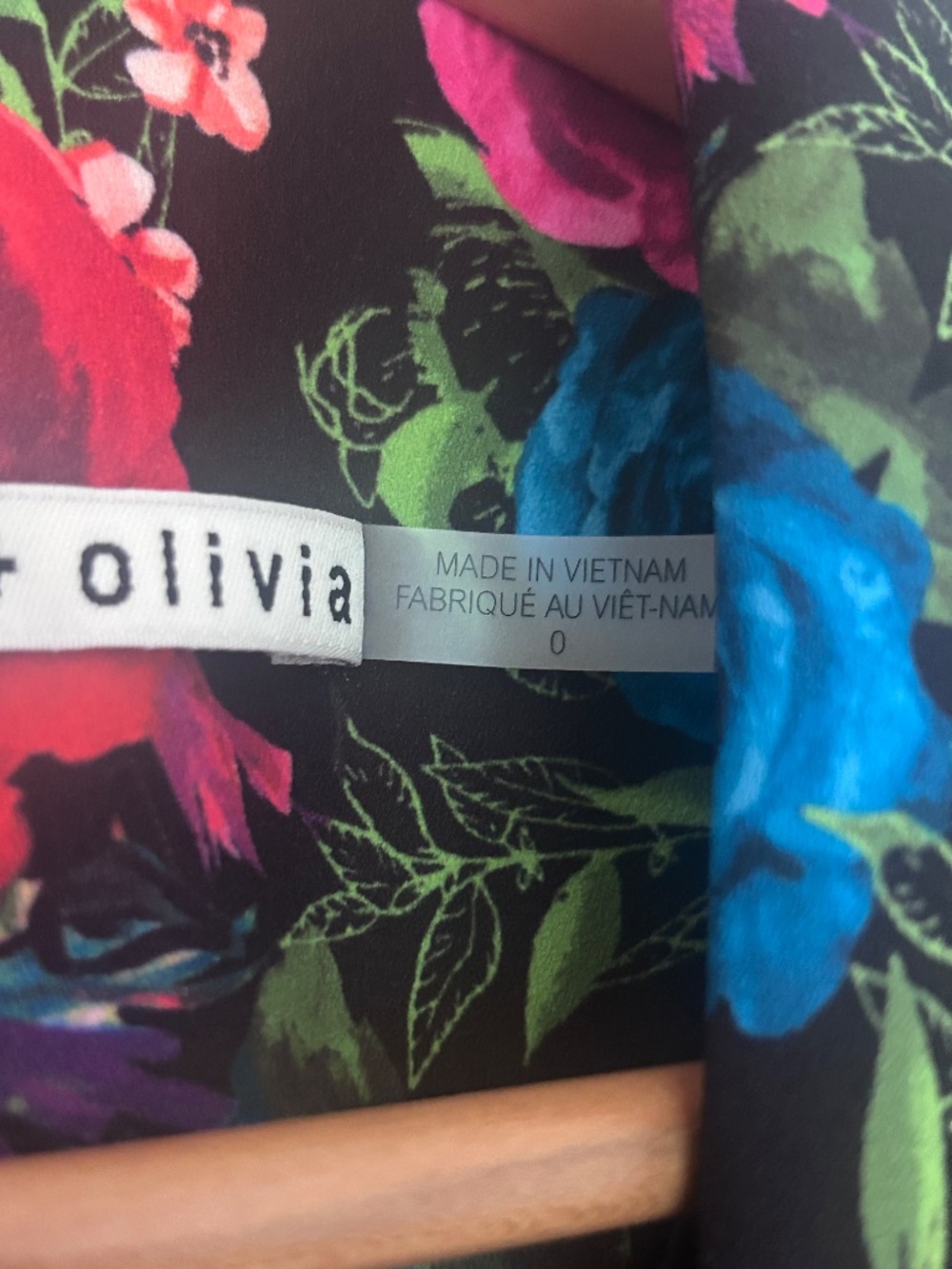 Alice + Olivia Macey Floral Blazer size 0 - Picture 9 of 12